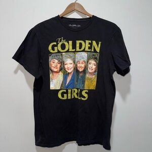 The Golden Girls Black Graphic T-Shirt